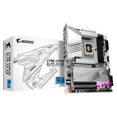 Gigabyte Z790 AORUS ELITE AX ICE placa base Intel Z790 Express LGA 1700 ATX (Espera 4 dias)